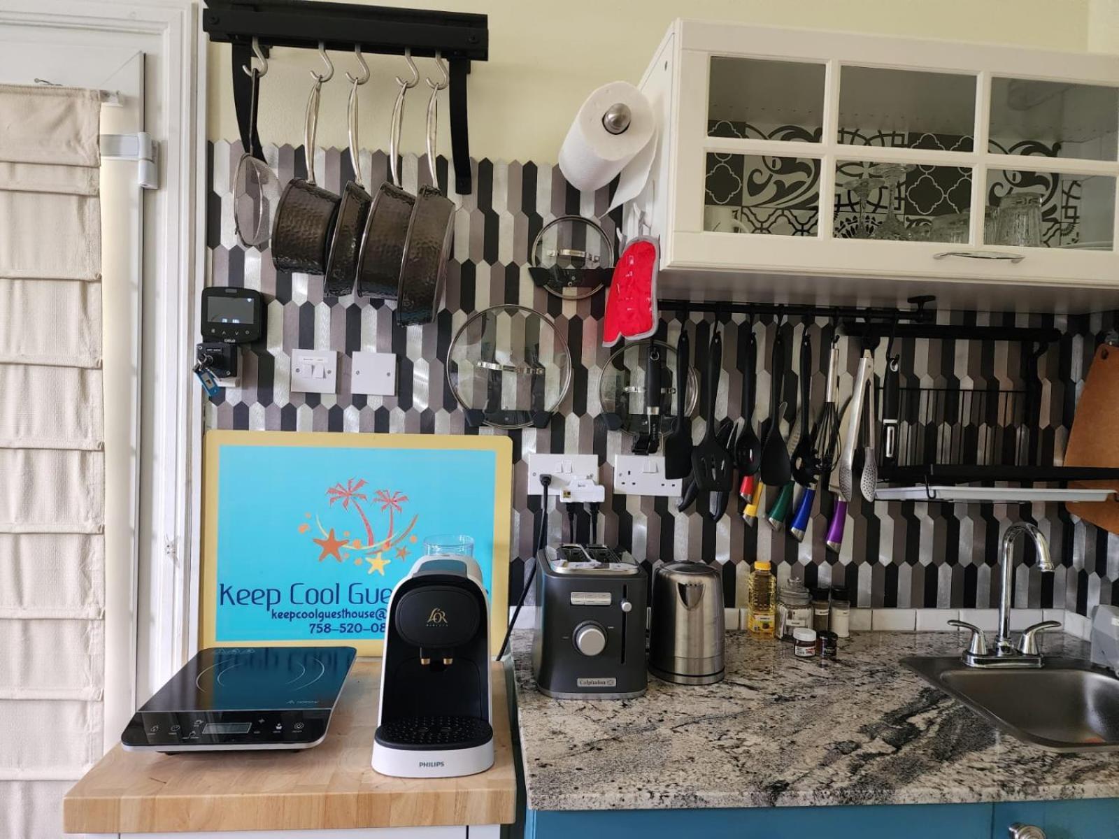 Keep Cool Guesthouse Gros Islet Luaran gambar